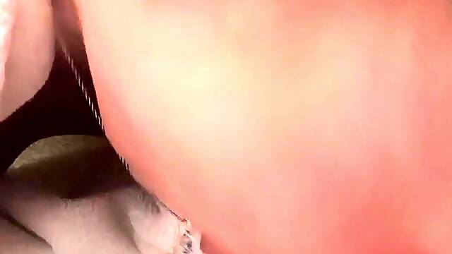 Teen gives great handjob pov style