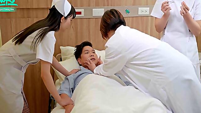 The Female Doctors Creampie Clinic: Special Semen Extraction Procedure For Patients