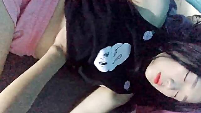 Asian School Girl Goes Wild Camping with Seniors