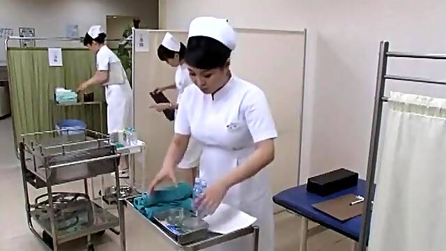 Fabulous Japanese model Yuri Aine, Yu Kawakami, Aya Sakuraba in Horny Nurse JAV video