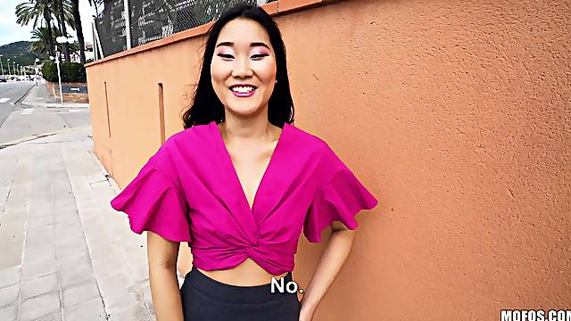 Spanish Asian Amateur Porns Sloppy BLOWING COCK 1 - Public Pickups