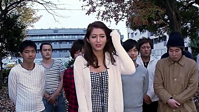 Nozomi Aso Fucks Her Boyfriend Infront Of Her Friends