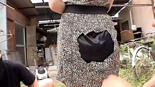 Monami Takarada - Outdoor Exposure Gangbang Training of a Sub! (4)