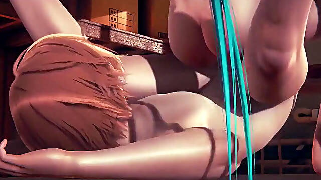 Vocaloid Hentai - Miku Hardsex in a Warehouse - Japanese Asian Manga Anime Game Porn