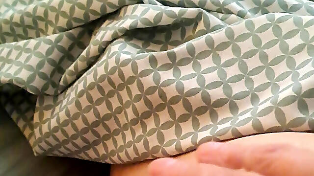 A hot awakening, slipping a hand under the sheets