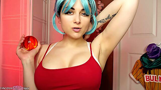 BULMA PUNISHES A TIMEWASTER 1080P - ELLIE IDOL