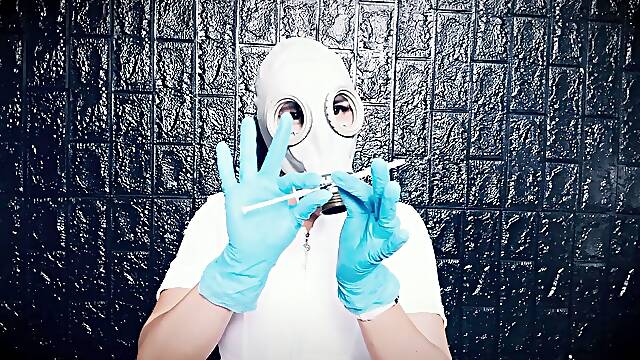 ASMR Medical Gasmask Fetish
