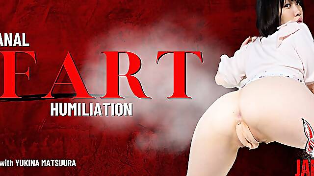 Anal Fart Humiliated Masturbation with Yukina Matsuura