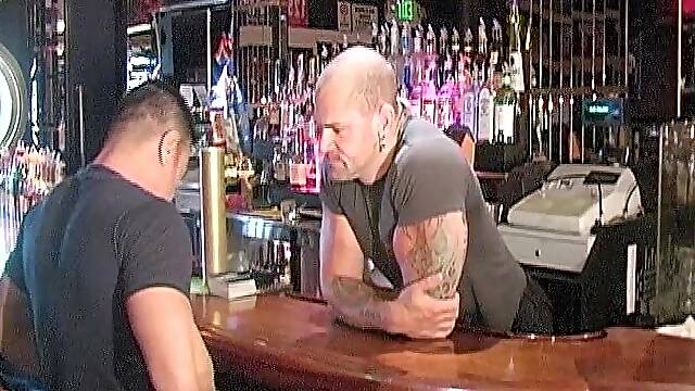 Muscular man with pierced cock destroys a Asian guy with tight asshole