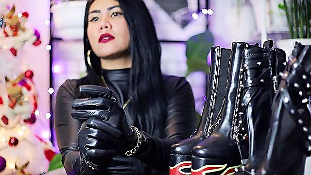 Leather Gloves Fetish Asmr