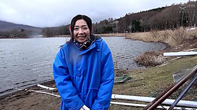 M789G06 Sudden visit to a mature woman Mr./Ms. who lives on the shore of a lake in the province of AV application! - AV vaginal