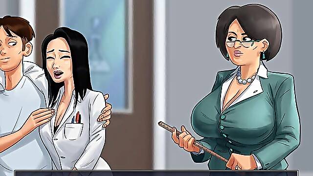 Summer Timesaga Asian Bitch Miss Okita Has Hardocre Fuck