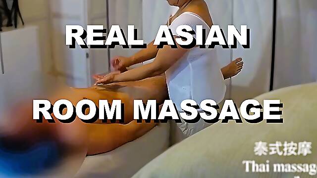 Real Asian Massage Parlor with Happy Ending