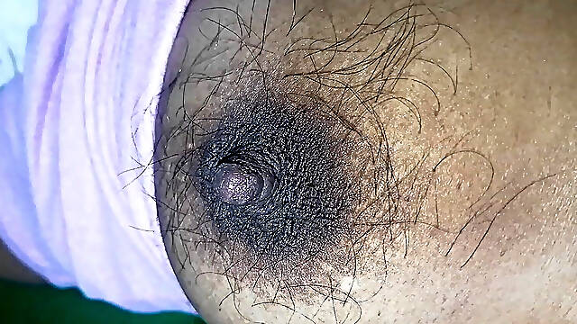 Indian Village Bhabhi Showing Hairy Boobs Touching and Get Fucked
